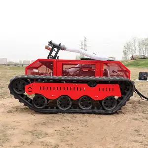 Mobile robot platform underwater sludge cleaning caterpillar robot ip68 underwater crawler