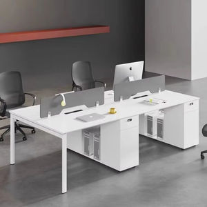 विश्वसनीय प्रदर्शन आधुनिक कार्यालय टेबल मॉड्यूलर अनुकूलित कार्यालय आधुनिक कार्य स्टेशन भागीदार डेस्क - Product Image 2