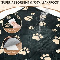 Wasch bare rutsch feste Haustier-Toiletten-Trainings pads Extra saugfähige atmungsaktive Hunde matten Wieder verwendbare Welpen-Pee-Pads