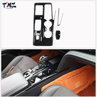 PC Piano Black Carbon Fiber Interior Trim Full Set Dekorasi Modifikasi Aksesoris Penutup Untuk Toyota Camry Generasi ke-9 2025-2026 LHD