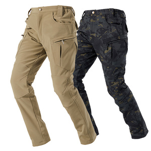 Diseño personalizado transpirable a prueba de viento impermeable polar Camping <span class=keywords><strong>Trekking</strong></span> senderismo <span class=keywords><strong>pantalones</strong></span> hombres poliéster táctico Softshell <span class=keywords><strong>Pantalones</strong></span> - Product Image 1