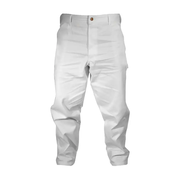 Hot Sale Polyester / Cotton For Men White Cargo Painter Pants