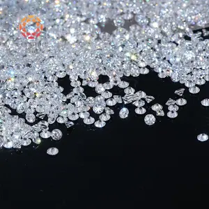 Diamante sintetico sfuso CVD diamante creato in laboratorio certificato IGI GIA a forma rotonda HPHT in bianco reale diamante coltivato in laboratorio prezzo