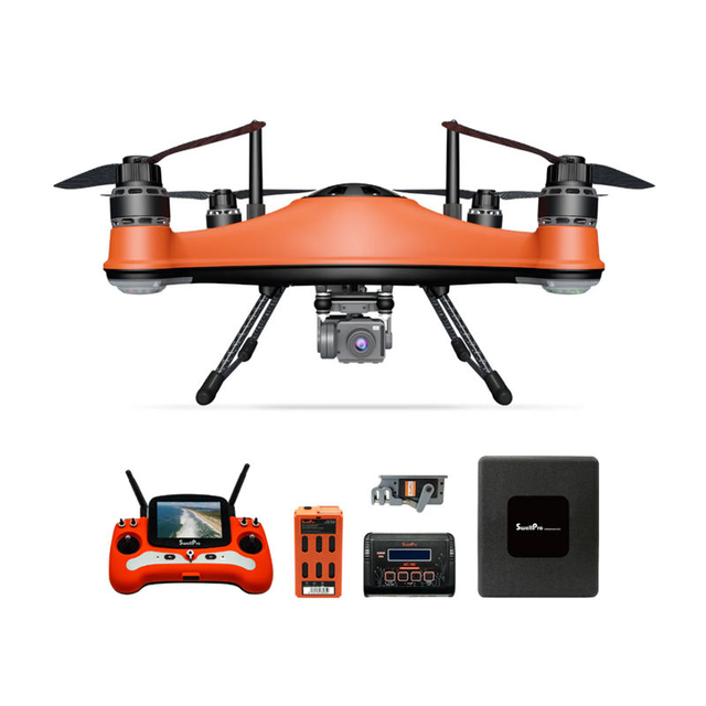 Swellpro Fisherman FD3 Waterproof Fishing Quadcopter 4K Camera 2.2kg Bait Capacity IP67 Waterproof GPS 9.0 Plastic Brushless