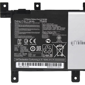 C21N1509แบตเตอรี่แล็ปท็อปสำหรับ <span class=keywords><strong>Asus</strong></span> <span class=keywords><strong>X556U</strong></span> A556U K556U F556U V556U FL5900U VM591U 38WH 7.6V - Product Image 3