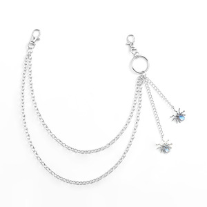 Cadena de cintura con colgante de araña estilo Halloween europeo-americano, cadena corporal de metal retro punk para mujer, accesorio de moda estilo urbano - Product Image 5