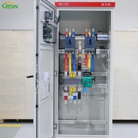 Panel de Distribución Trifásico de Bajo Voltaje Q21 MCC 220v ATS, Gabinete de Control Eléctrico con Conversión Automática de Doble Alimentación
