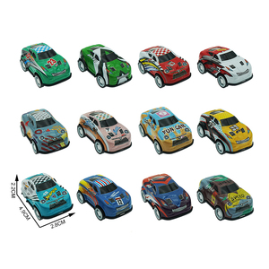 12 modelli di lega di ferro misto tirare indietro auto per bambini Blister Card di imballaggio giocattoli - Product Image 2