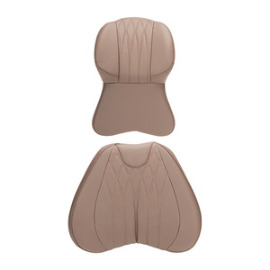 Coussin de nuque et de soutien lombaire pour appuie-tête de voiture en <span class=keywords><strong>mousse</strong></span> à mémoire de forme, luxe léger, compatible avec les logos de marques automobiles OLIVER, accessoires intérieurs - Product Image 5