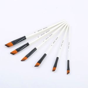 6pcs Professional Art <b>Paint</b> Brush <b>Set</b> Watercolor Acrylic Oil Painting Brush Arts Supplies - Product Image 4