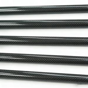 ท่อคาร์บอนไฟเบอร์ 3k แบบกำหนดเอง ท่อคาร์บอนไฟเบอร์ทรงกลมโมดูลัสสูงแบบกำหนดเอง ท่อคาร์บอนไฟเบอร์ 3k แบบปรับแต่ง - Product Image 1