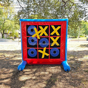 Nuevo Juego Inflable 2 <span class=keywords><strong>en</strong></span> 1 de Doble Cara, Tamaño Real, Tic-Tac-Toe 4 <span class=keywords><strong>en</strong></span> <span class=keywords><strong>Raya</strong></span> - Product Image 3