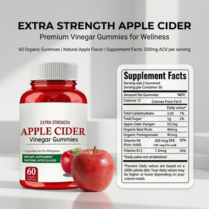 Gomitas <span class=keywords><strong>de</strong></span> Vinagre <span class=keywords><strong>de</strong></span> Sidra <span class=keywords><strong>de</strong></span> Manzana con Alto Contenido <span class=keywords><strong>de</strong></span> Remolacha para Control <span class=keywords><strong>de</strong></span> Peso, Deliciosas y Masticables, Ayuda para el Control del Peso Corporal - Product Image 2