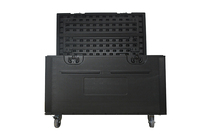 Usine Personnalisé Grand Plastique Dur Étanche Flight Case Boîte Mousse Cas PE 4u Rack Road Case