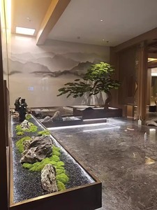 Pierres décoratives pour aquarium Étang à poissons Ornements écologiques pour bonsaïs <span class=keywords><strong>Jardin</strong></span> de roche miniature - Product Image 5