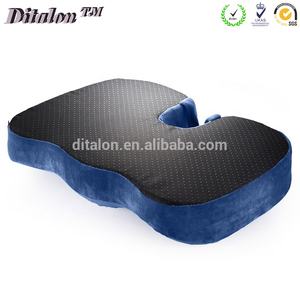 เบาะรองนั่งเพื่อสุขภาพ ออกแบบตามหลักสรีรศาสตร์ ช่วยบรรเทาอาการปวด สำหรับเก้าอี้สำนักงาน ป้องกันการลื่นไถล ผลิตจากเมมโมรี่โฟม - Product Image 6