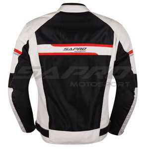 Sapro High Quality <b>Summer</b> <b>Men's</b> Motorcycle <b>Jacket</b> Zipper Closure Solid Ballistic Matt Mesh Fabric 600D Polyester Waterproof - Product Image 2