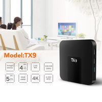 Topleo Amlogic S905w Android TV Box 2GB 16GB Reproductor Multimedia TX3 Mini TX9 4K Android TV Box