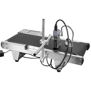 Tij Printer Machine à jet d'encre en ligne avec convoyeur pour <span class=keywords><strong>texte</strong></span> QR Code Image Numéro de lot Date d'expiration Impression d'étiquette Jet d'encre en ligne - Product Image 4