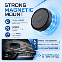 Rastreador GPS para Vehículos, Sistema de Alarma para Automóviles con 4G LTE LBS, Resistente al Agua, Compatible con PC, Dispositivo Antirrobo en Tiempo Real, 1 Año de Garantía