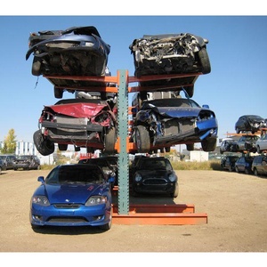 Tùy chỉnh đôi bên ngoài trời Heavy Duty thép lưu trữ <span class=keywords><strong>cantilever</strong></span> xe kệ - Product Image 3