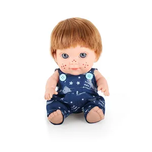 Mini poupée Reborn en silicone pour bébé - Corps complet - Poupée miniature  en silicone - 15,2 cm