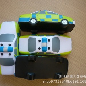 Juguete Antiestrés de Espuma de Poliuretano con Forma de Coche de Policía, Alta Elasticidad, para Niños de 2 a 4 Años, Diseño de Dibujos Animados Unisex - Product Image 3