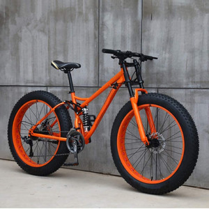VTT tout suspendu 4 roues le moins cher à vendre, mini VTT noir et or, VTT tout suspendu pour descente - Product Image 4