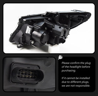 Lampu Depan DRL Untuk Mercedes-Benz Vito W447 2013-2019 Mercedes Lensa Proyektor LED Dinamis