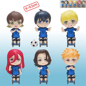 Set de 6 Figuras de PVC de Anime BLUE LOCK, Versión Q, Isagi Yoichi, <span class=keywords><strong>Bachira</strong></span> <span class=keywords><strong>Meguru</strong></span>, Kunjin Kensuke, Colección de Figuras de Juguete - Product Image 4