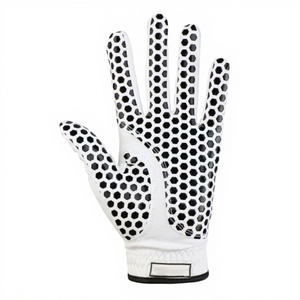 Gants de golf en cuir véritable anti-transpiration avec paume texturée, tissu respirant, imperméables, ajustement flexible pour usage professionnel - Product Image 2