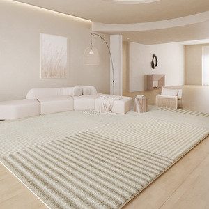 Phong cách hiện đại Thảm Hot phổ biến kem phong cách Thảm phòng khách sang trọng mới cổ điển ánh sáng pháp phòng ngủ cạnh giường ngủ sang trọng khu vực thảm - Product Image 4
