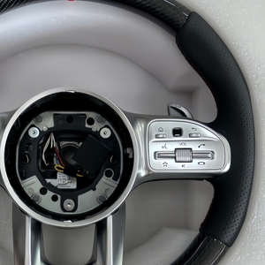 <span class=keywords><strong>Volant</strong></span> sport personnalisé en fibre de carbone pour Benz AMG E300 W190 C190 W205 C205 W166 W167 W177 W213 W217 W213 C238 GLE - Product Image 4
