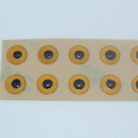 Étiquette RFID NFC 13,56 MHz NTAG213 Protocole ISO14443A Diamètre 8MM Étiquette FPC Haute résistance à la température -25C~+85C Mémoire 144B Intelligente