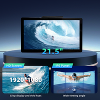 Monitor LCD Mobil 21 inci Harga Pabrik Murah, Video Iklan Android, Layar Mobil HD Wifi Lipat untuk Bus Kereta
