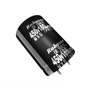 Authorized Distributor Through Hole 10MXG27000MEFCSN25X40 27000 uF <b>CAP</b> ALUM 27000UF 20% 10V <b>SNAP</b> TH Capacitor - Product Image 1