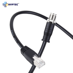 RJ45 to M12-8P X-Coded Industrial <b>Camera</b> Cable Reliable Connection High Performance Vision System Cable - Product Image 4