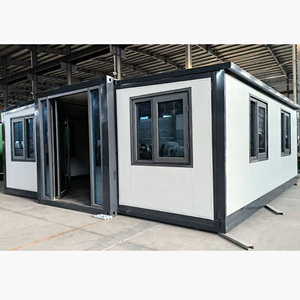 <span class=keywords><strong>Maison</strong></span> conteneur extensible moderne de 20 pieds à double aile pour habitation - Product Image 1