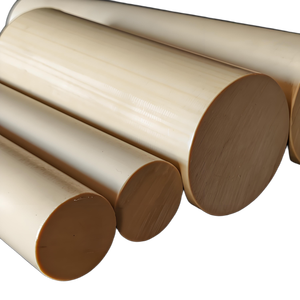 แท่งพลาสติก <span class=keywords><strong>PEEK</strong></span> เจิ้ง 10-250 มม. ผลิตจากพลาสติกวิศวกรรมบริสุทธิ์ 100% ความหนาแน่น 1.3 กรัม/ซม. ขนาดปรับแต่งได้ ได้รับการรับรองมาตรฐาน ISO9001 จัดส่งรวดเร็ว - Product Image 1