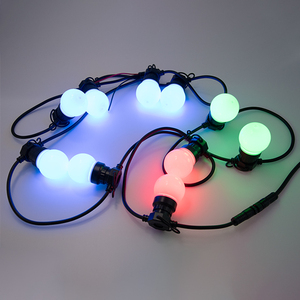 IP66 Étanche DC24V 3D 50mm <span class=keywords><strong>LED</strong></span> Ampoule WS2811 UCS1903 UCS2903 GS8208B RGB <span class=keywords><strong>Pixel</strong></span> <span class=keywords><strong>LED</strong></span> Festoon String <span class=keywords><strong>Light</strong></span> Point <span class=keywords><strong>Light</strong></span> <span class=keywords><strong>Pixel</strong></span> Ball - Product Image 3