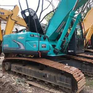 Excavadora Kobelco versión usada con caja de cambios de motor Hino original y bomba en buen estado y buen rendimiento - Product Image 1