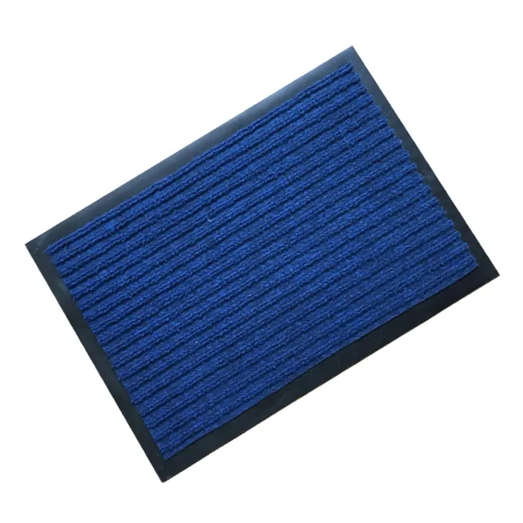 Luxury stair hotel indoor runner corridor floor PVC backing ribs surface door mat