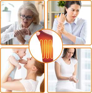 Masaje de manos Temperatura constante Masajeador de articulaciones de muñeca eléctrico Compresión en caliente Protector de muñeca Soporte para aliviar el dolor - Product Image 3