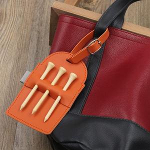 Porte-tee <span class=keywords><strong>de</strong></span> golf en cuir PU en gros YY, organiseur <span class=keywords><strong>de</strong></span> tee <span class=keywords><strong>de</strong></span> golf, pochette pour <span class=keywords><strong>sac</strong></span> <span class=keywords><strong>de</strong></span> golf, accessoire avec sangle réglable pour les voyages sur le terrain - Product Image 3