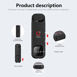 Olax F95 New Portable Dual Band USB Dongle 4g Wifi <b>Modem</b> with Sim Card Slot Crc9 Antennas Ports 2.4g 5.8g 4g USB Dongle - Product Image 5