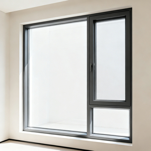 Fenêtre à battant en aluminium et verre, design minimaliste moderne, haute étanchéité, anti-poussière, isolation thermique, pour appartement - Product Image 4