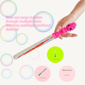 Jouet de bâton de bulle <span class=keywords><strong>Flash</strong></span> 26cm de dessin animé portable en usine adapté aux <span class=keywords><strong>jeux</strong></span> de plein air dans les parcs pour parents et enfants - Product Image 4
