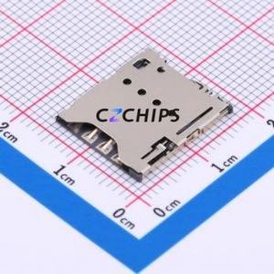 SMC-234-ARP10 SIM Card Connector SMD Connector Self-Return Type Micro SIM Card Card Holder With Card Detection - Product Image 1