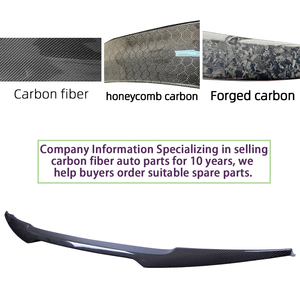 Alerón Trasero de Fibra de Carbono Estilo M4 para A6 C7 Sedán, 2012-2015 - Product Image 4