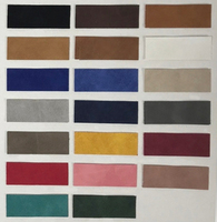 Tissu extensible en cuir synthétique nubuck imperméable à l'eau mat en PU pour canapé meubles maquillage artisanat Textiles de maison en plein air